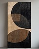 obrazy ZAKROCKA ATELIER obrazy do salonu modernistyczne 80x160cm -  MARRONES
