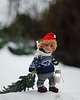 figurki i rzeźby Leśny Ludek z latarenką- Waldorf toys