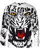 bluza bez kaptura damska Bluza Bez Kaptura Damska DR.CROW White Tiger