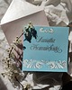 kartki scrapbooking Pamiątka kartka Pierwsza Komunia Święta SILVER