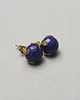 kolczyki z kamieniami Dots - Lapis lazuli - sztyfty