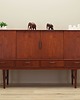 komody i szafki Highboard tekowy, duński design, lata 60, produkcja: Dania
