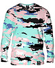 bluzy męskie Bluza Bez Kaptura Męska DR.CROW Camo Light