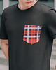 t-shirty męskie Szkocka Krata