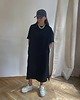 sukienki midi damskie SUKIENKA STATEMENT black