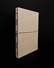 notatniki i albumy Notes  gładki zamykany na gumkę Beige Grey