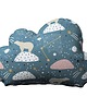 poduszki do pokoju dziecka Poduszka Soft Cloud niebieska