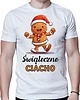 t-shirty męskie Koszulka świąteczna prezent pod choinkę świąteczne ciacho t-shirt