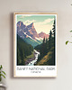 plakaty Kanada - Park Narodowy Banff - Plakat, pamiątka dla podróżnika