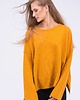 swetry damskie  Sweter Oversize Alaska Szafranowy