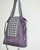 torby XXL Torba hobo XXL - wrzos, szarość