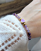 bransoletki z kamieni naturalnych BTS- Army-- I purple you- Lilla- dla fanek kpop i nie tylko