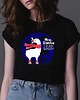 t-shirt damskie Koszulka damska organiczna Hey Santa