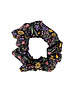 gumki do włosów Gumka jedwabna, scrunchie, frotka magiczny ogród MIDI