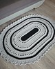 dywany Dywan owalny ze sznurka bawełnianego 100cmx140cm