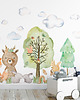 naklejki ścienne do pokoju dziecka Naklejki na ścianę dla dzieci - WOODLAND II