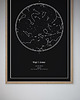 plakaty Plakat - Twoja mapa nieba - black 