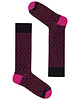 skarpetki męskie Wełniane skarpetki merino - Wełniana 60m3 (pink)