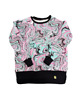 bluza bez kaptura damska Bluza damska, oversize  "Dark Flow"