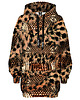 bluza z kapturem damska Bluza Oversize Tunika DR.CROW Cobra