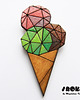 broszki Lody