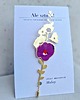 broszki Broszka "Malwy" Józefa Mehoffera pozłacana