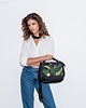 torebki różne Skórzana torebka z haftem SADDLE BAG FOREST