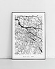 plakaty Plakat Wrocław - mapa Wrocławia 
