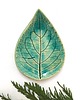 patery i talerze Listek ceramiczny na biżuterię