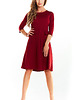 sukienki mini damskie Sukienka mini N018 bordo