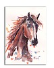 grafiki i ilustracje Obraz ręcznie malowany "Koń"