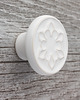 gałki do mebli Ceramiczna gałka do mebli biała, wz.2