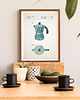 plakaty Kawiarka - patent - plakat A3
