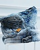 torby na ramię Jeansowa Torba na ramie patchwork ręcznie robiona torba jeansowa torebka jeans