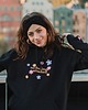 bluza z kapturem damska Bluza Daisy Black