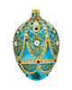 ozdoby choinkowe Bombka choinkowa: Ekskluzywne jajo Faberge: turkusowe