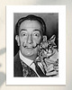 fotografia Fotografia z passe-partout: Salvador Dali i jego ocelot