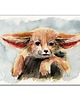 grafiki i ilustracje Obraz ręcznie malowany "Fenek" lisek pustynny