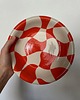 patery i talerze Talerz głęboki ORANGE GRID