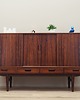 komody i szafki Highboard palisandrowy, duński design, lata 60, produkcja: Dania
