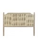 łóżka Wezgłowie Zagłówek do Łóżka Rattanowy Palaccio 120x160 cm