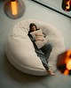 pufy do siedzenia Pufa XXL w stylu Sako od Milsen Design 23