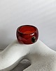 pierścionek z żywicy Masywny Pierścionek z Kamieniem Naturalnym  Chunky Jelly Ring