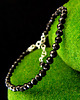 bransoletki z kamieni naturalnych Bransoleta - Black - Srebro Czarny Turmalin - 4 -