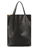 torby XXL Mega shopper torba czarna na zamek