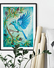 grafiki i ilustracje Jungle bird ilustracja drukowana