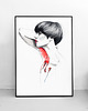 grafiki i ilustracje Kobieta XXVIII - 50x70 cm