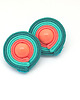 kolczyki soutache Pastelowe lato - mini 2