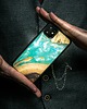 etui na telefon ETUI DREWNIANE UNIQUE 4 ŻYWIOŁY WODA HUAWEI
