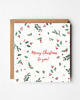 akcesoria różne Kartka świąteczna "Merry Christmas to you"